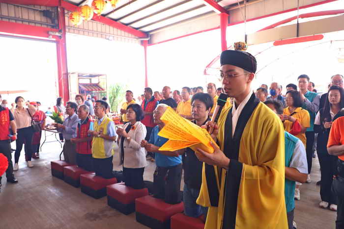 雲林縣長張麗善擔任六房天上聖母正駕香爐復爐主祭官 期許信仰與人為善力量持續擴散1
