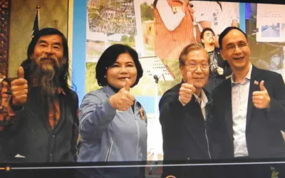 雲林縣黨部新春團拜 朱主席、韓院長、張縣長齊聚首黨部主委張嘉郡:週末秀成績單 一起努力反惡罷