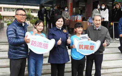 雲縣府自費採購醫療用口罩送學童 罩住孩子健康 校園安全