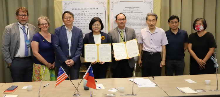 雲縣府與美國加州洪堡郡教育廳簽署MOU 張麗善1