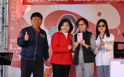 雲縣府首辦廟口「歡喜來過年」活動 縣長張麗善到場與民同樂掀熱潮