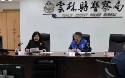 《雲警少年隊入班入校宣導,防堵詐騙集團深入校園!》另高鐵特定區興建派出所列車正式啟動