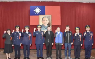 雲警新官上任 局長李建民勉齊心打造科技防衛城 守護鄉親安全再升級