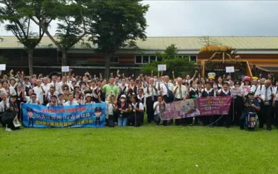 雲警與雲檢攜手合作 蜜蜂故事館前帶著廣播識詐宣導