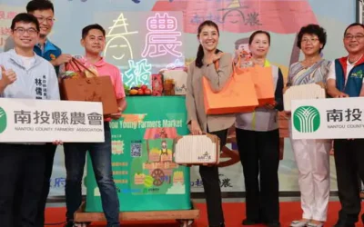 青農快閃市集「閃進縣府」 許淑華縣長捧場力挺