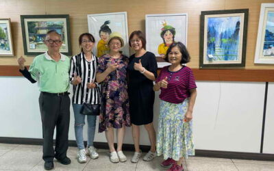 馬丹那藝文中心展出主題夏之美 騷咖啡有黃素丹的作品展歡迎愛好藝文人士踴躍前往觀賞