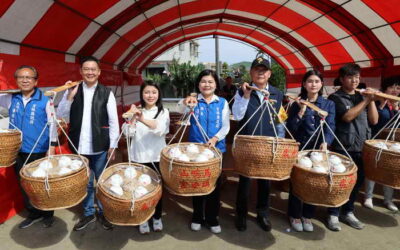 馬鳴山五年千歲吃飯擔 萬人齊聚共享平安宴 張麗善縣長:元宵就來雲林吃平安