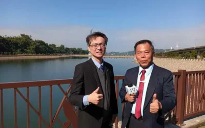 鳥嘴潭人工湖湖區工程竣工典禮 圓滿成功