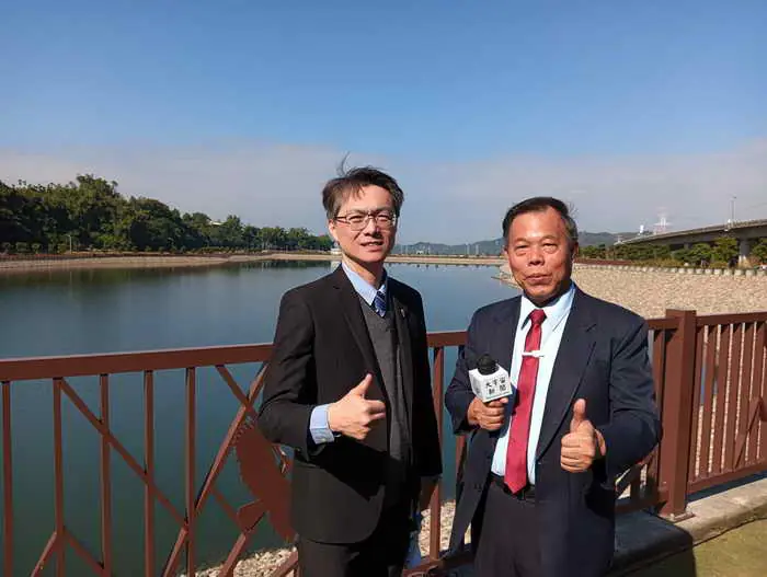 鳥嘴潭人工湖湖區工程竣工典禮 圓滿成功1