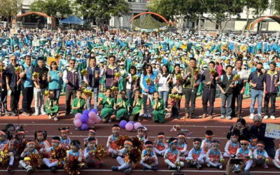 鹿東國民小學25週年校慶運動會 暨操場PU跑道、創意遊具、中棟廁所啟用典禮