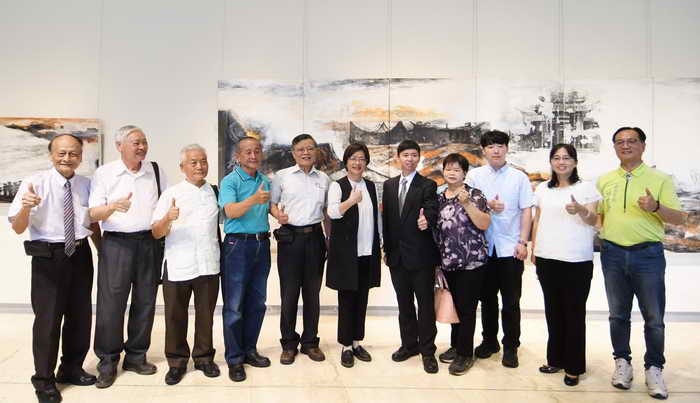 鹿港印象 黃明山紀念展 彰化縣立美術館展出至7月7日1