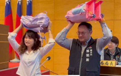 黃佳恬議員:孩子安全最重要 要求中央編列預算普發防災頭套