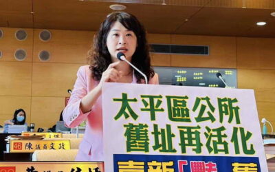 黃佳恬議員建議加開太平長青學苑 爭取長輩受教權