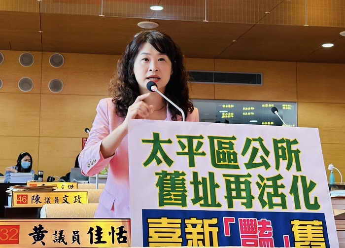 黃佳恬議員建議加開太平長青學苑 爭取長輩受教權1