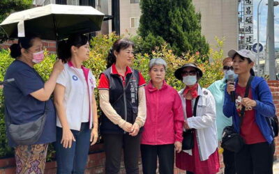 黃佳恬議員改善環中東路v.s溪州西路口穿越秒數!行人安全過馬路