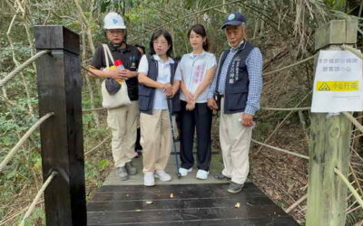 黃佳恬議員溫馨提醒:太平蝙蝠洞步道日前崩塌封閉至11月,請市民注意安全